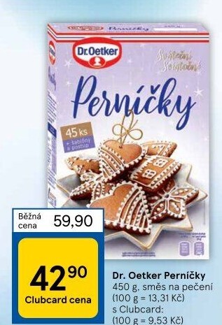 Směs na perníčky Dr. Oetker