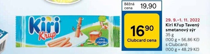 Sýr a křup Kiri