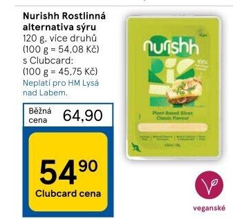 Sýr rostlinný Nurishh