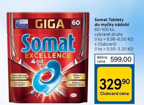 Tablety do myčky Somat