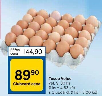 Vejce S Tesco