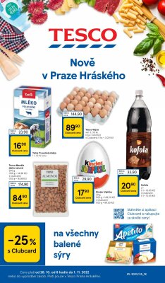 akční leták Tesco 26.10.2022-1.11.2022