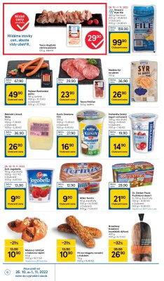 akční leták Tesco 26.10.2022-1.11.2022