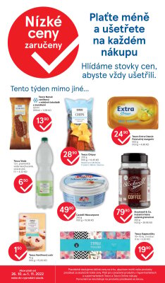 akční leták Tesco 26.10.2022-1.11.2022