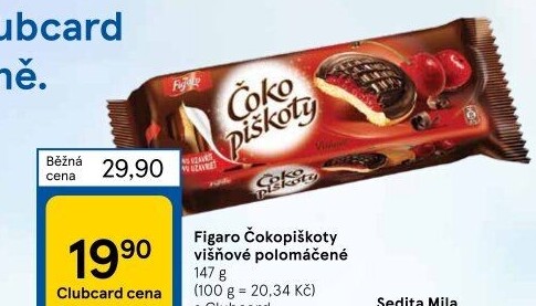 Čokopiškoty Figaro