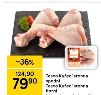 Kuřecí stehna Tesco