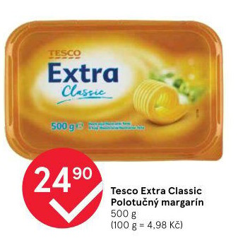 Margarín Extra Classic Tesco