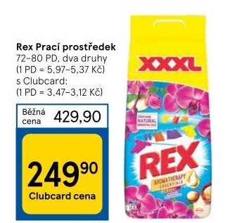 Prací prostředky Rex
