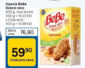 Sušenky BeBe Dobré ráno Opavia