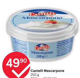 Sýr Mascarpone Castelli
