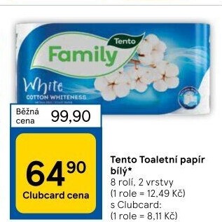 Toaletní papír 2vrstvý Tento