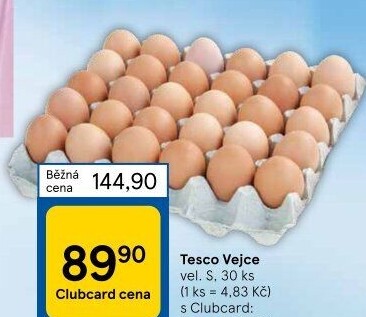 Vejce S Tesco