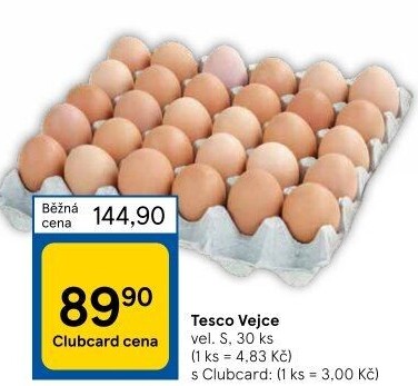 Vejce S Tesco