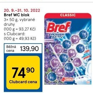 WC blok Bref