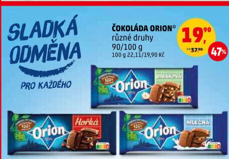 Čokoláda Orion