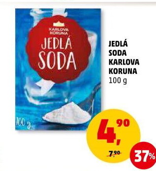 Jedlá soda Karlova Koruna
