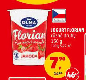 Jogurt smetanový Florian Olma