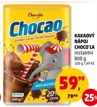 Kakao instantní Choco'