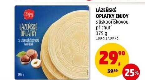Lázeňské oplatky Enjoy