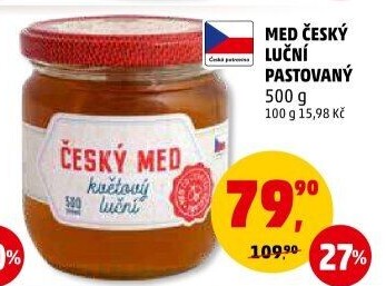 Med český květový-luční