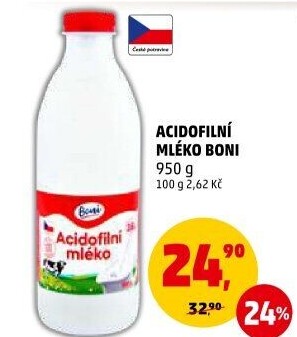 Mléko acidofilní Boni