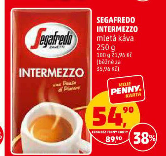 Mletá káva Intermezzo Segafredo