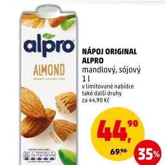 Nápoj mandlový Alpro Soya