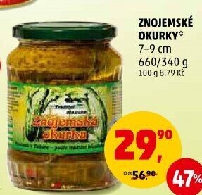 Okurky Znojemská okurka