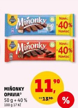 Oplatky Miňonky Opavia