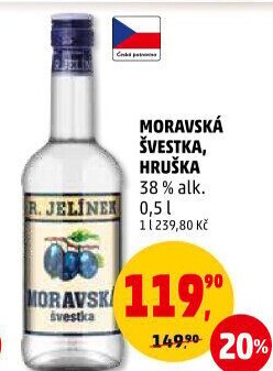 Pálenka Švestka Moravská Rudolf Jelínek