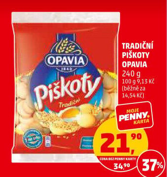 Piškoty Opavia