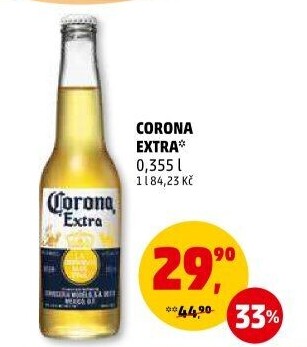 Pivo světlý ležák Corona Extra