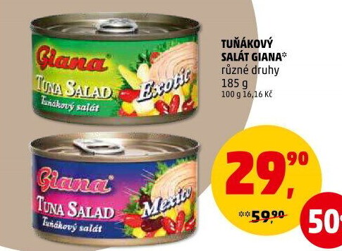 Salát s tuňákem Giana
