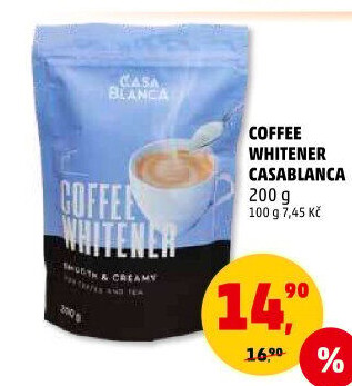 Smetana instantní do kávy Casablanca