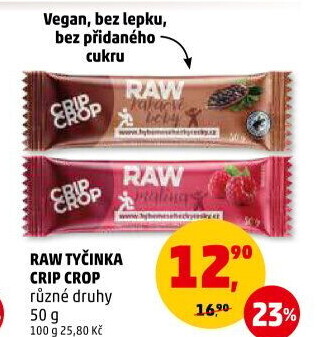 Tyčinka Raw Crip Crop