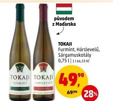 Víno Furmint Tokaji