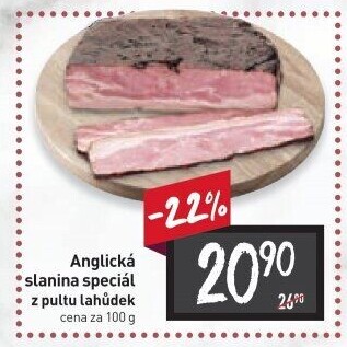 Anglická slanina speciál