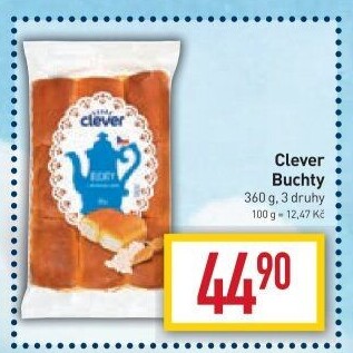 Buchty s náplní Clever