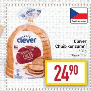 Chléb konzumní Clever
