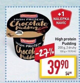 Dezert pudink High protein Ehrmann