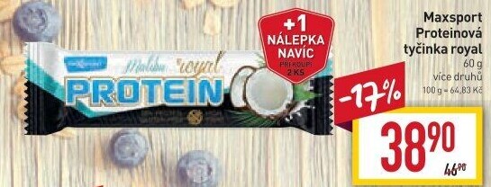 Proteinová tyčinka Royal Protein Maxsport