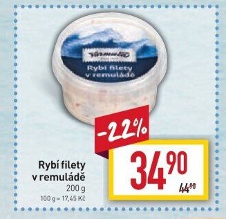 Rybí filety v remuládě Varmuža