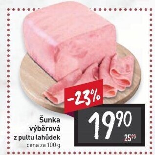 Šunka výběrová