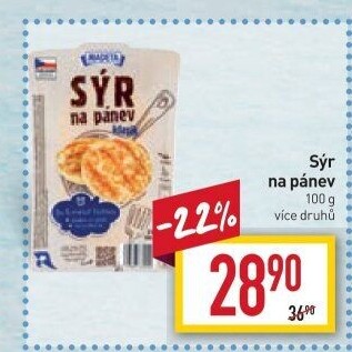 Sýr na pánev Madeta