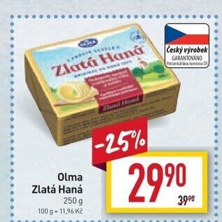 Tuk Zlatá Haná Olma