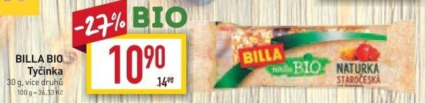 Tyčinka bio Billa