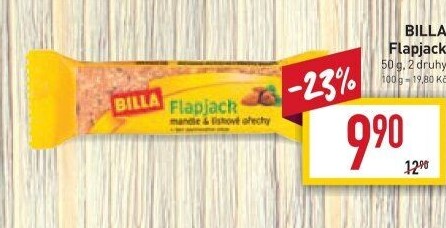 Tyčinka Flapjack Billa