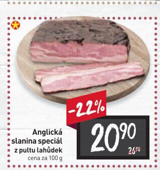 Anglická slanina speciál