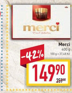 Bonboniéra Merci