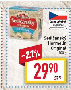 Sýr Hermelín Sedlčanský